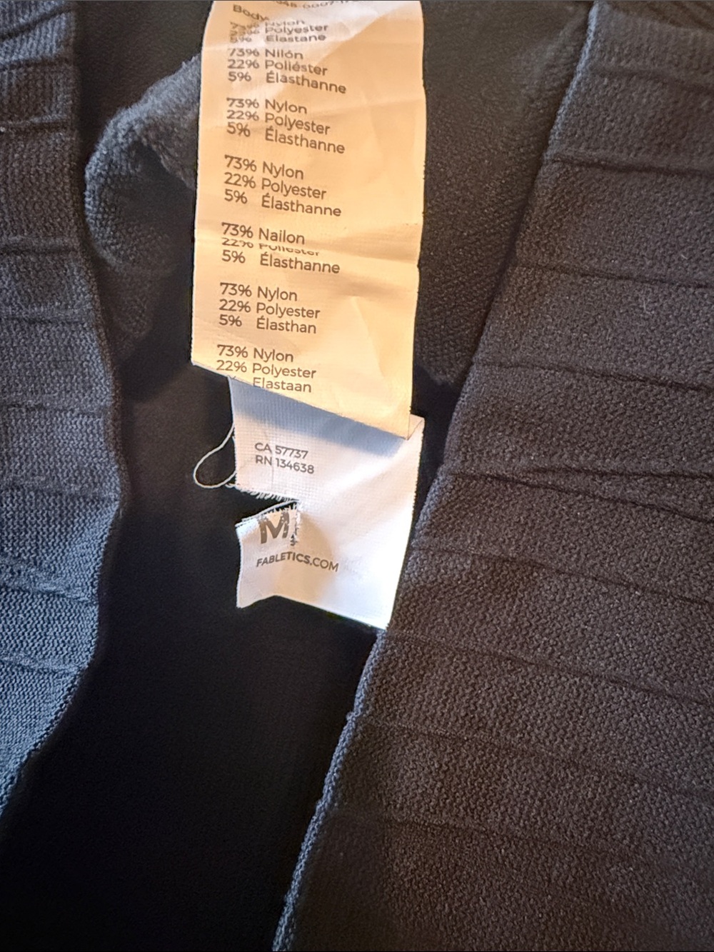NWT Fabletics Seamless High-Waisted Legging - 2 pair - Picture 7 of 9